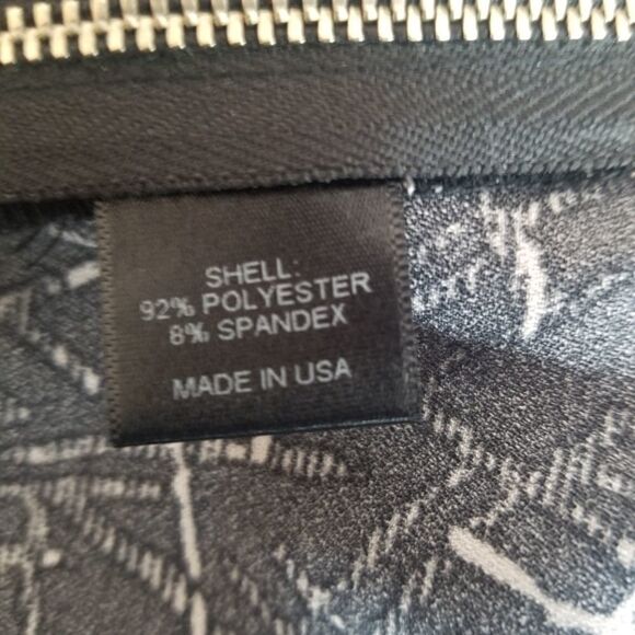 WAYF BLACK WHITE A-LINE DRESS. SIZE M - Picture 15 of 16